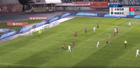 华体会hth体育-【中超】塞尔吉尼奥传射 亚泰3比2战胜十人南通